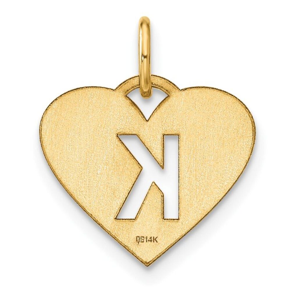 Kazi Luxury 14k Yellow Gold Initial Letter K Init… - image 3